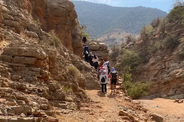 hiking tour in agadir